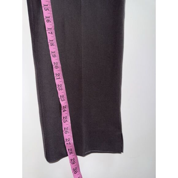 Lafayette 148 Bleecker Pants Brown Ankle Crop Dress Pants Zip Office Career 12 - Picture 9 of 13